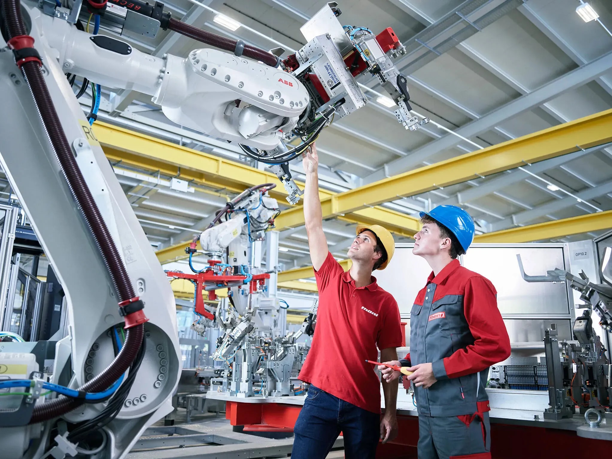 Fotografie von Montageprozessen in der Industrie